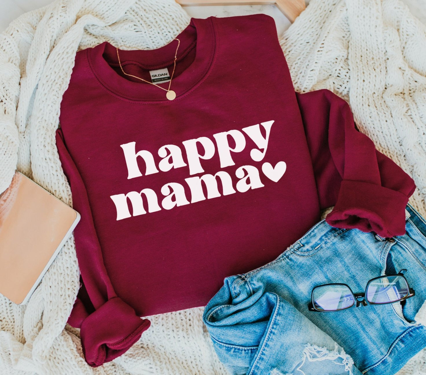 Happy mama sweatshirt on sale