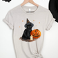 Cat Pumpkin Tee