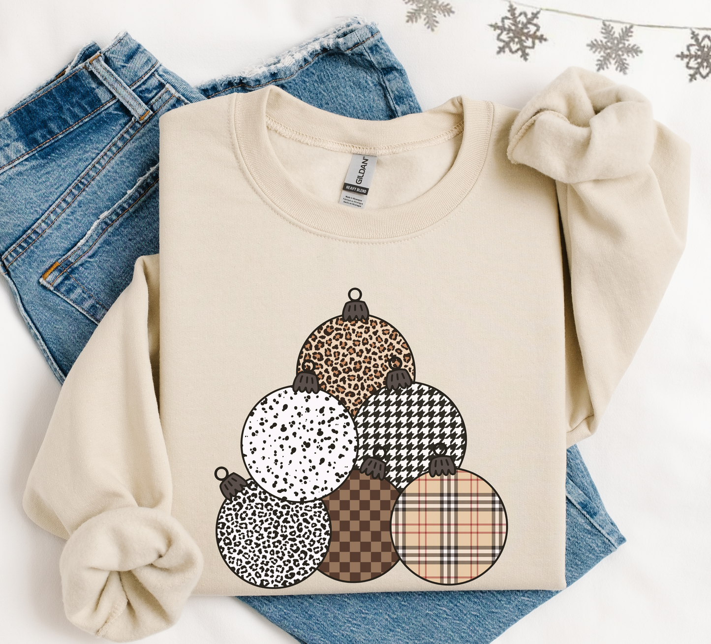 Designer Ornaments Sweatshirt