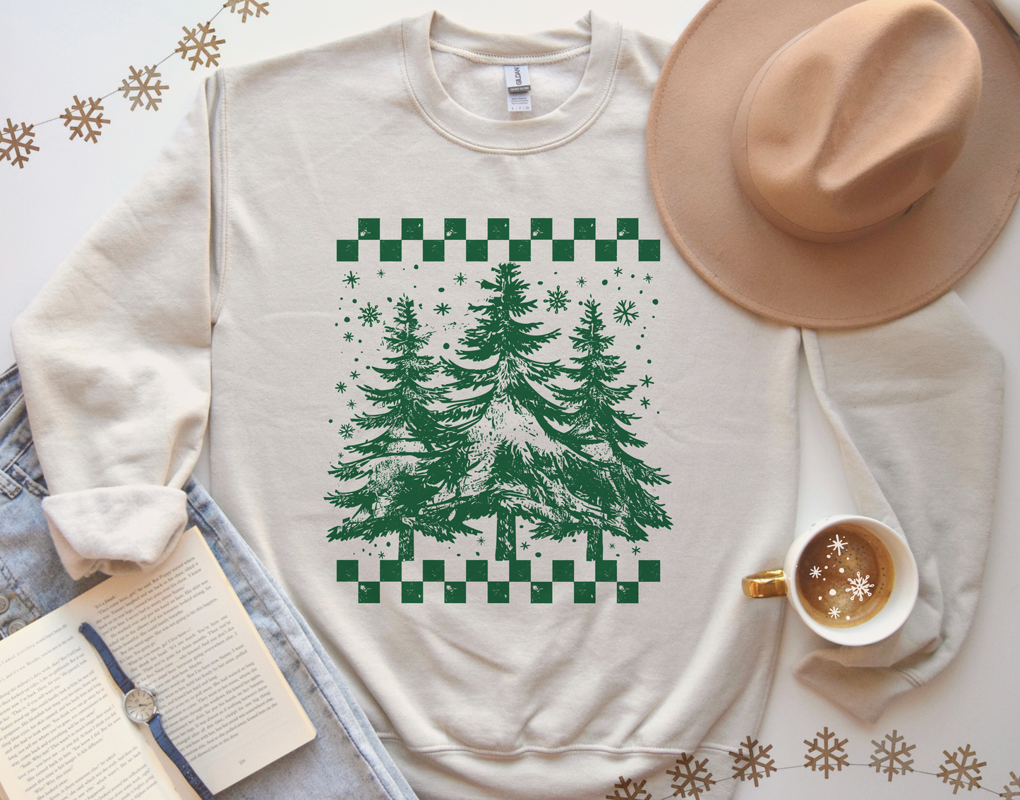 Christmas Trees Sweatshirt