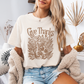 Give Thanks Foral Tee