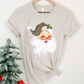 Leopard Santa Tee