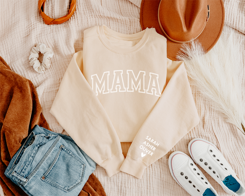 Personalized MAMA Sweatshirt