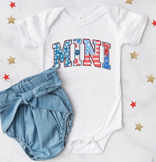 MINI Stars & Stripes Kids Tee/Bodysuit