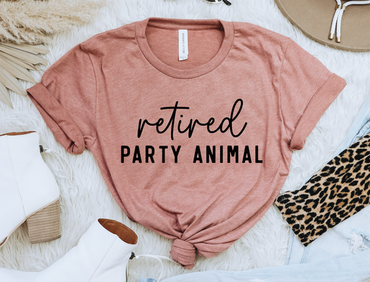 Retired Party Animal Tee