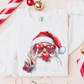 Retro Santa Bubble Gum Sweatshirt