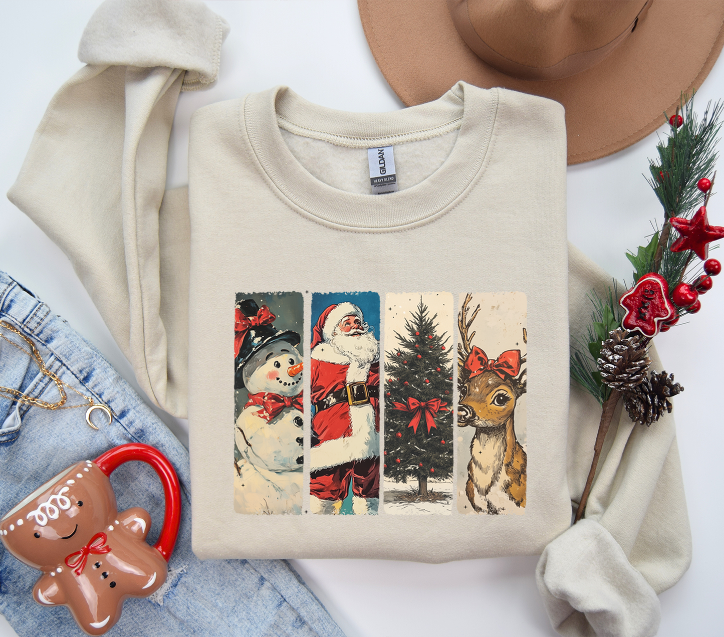 Vintage Christmas Sweatshirt