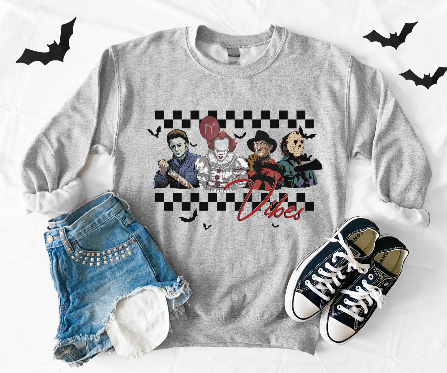 Horror Movie Vibes Sweatshirt