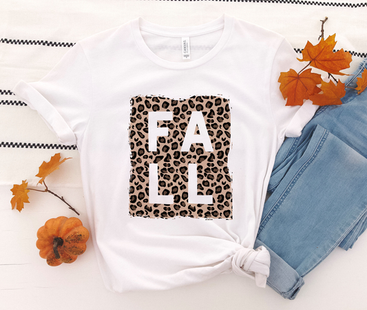 Leopard FALL Tee