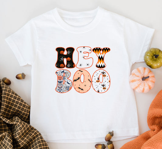 Hey Boo Kids Tee/Bodysuit