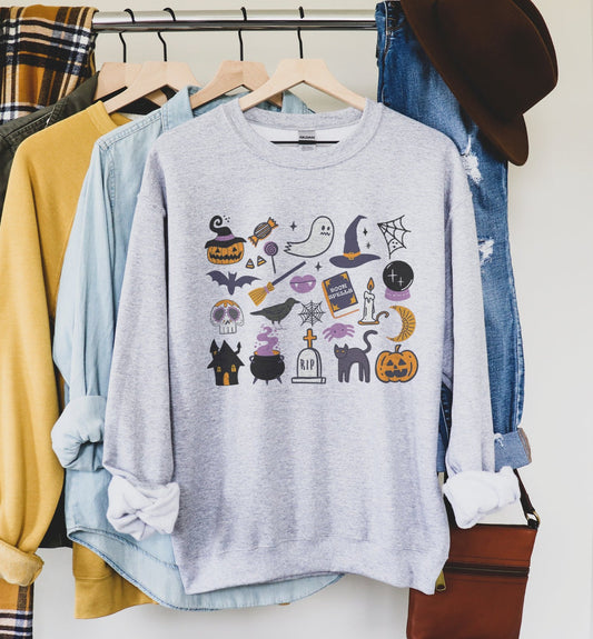 Halloween Doodle Sweatshirt