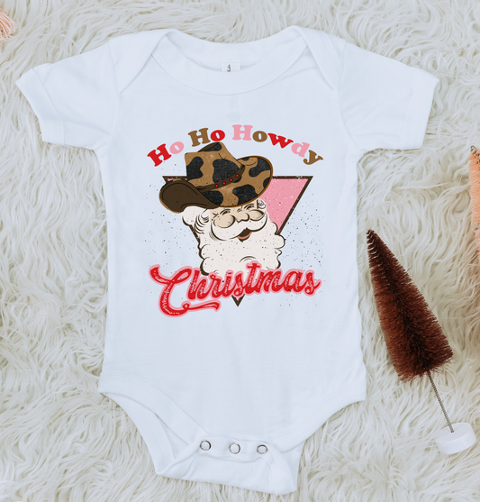 Ho Ho Howdy Christmas Tee/Bodysuit