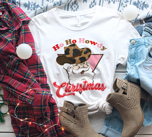 Ho Ho Howdy Christmas Tee