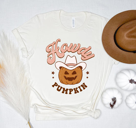 Howdy Pumpkin Tee