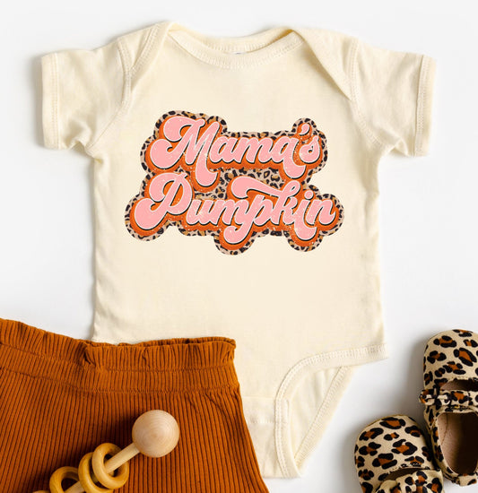 Mama's Pumpkin Kids Tee/Bodysuit