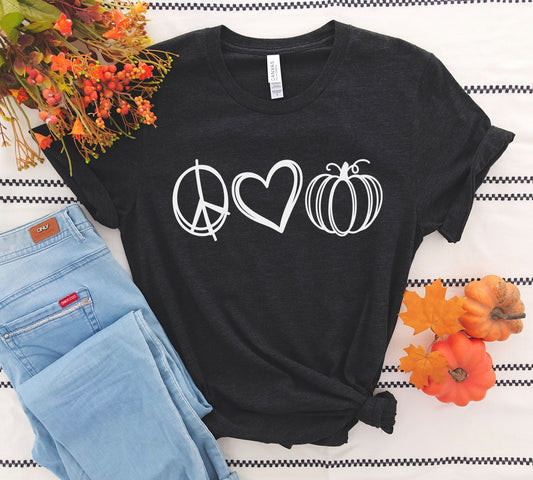 Peace Love Pumpkin Tee