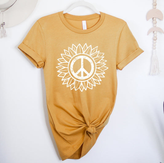 Peace Flower Tee