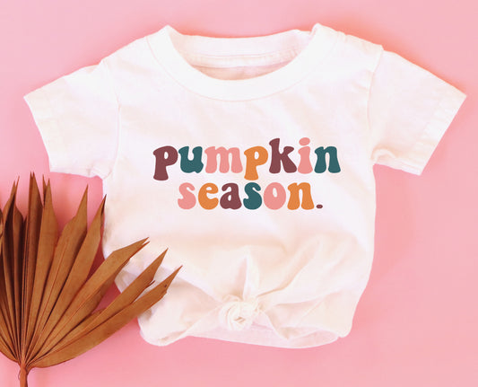 Pumpkin Season Kids Tee/Bodysuit