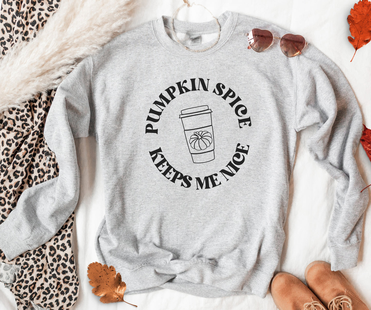 Pumpkin Spice Keeps Me Nice Sweatshirt