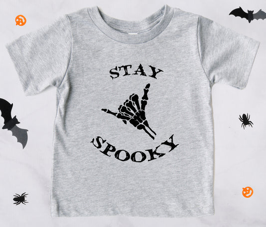 Stay Spooky Skeleton Kids Tee/Bodysuit