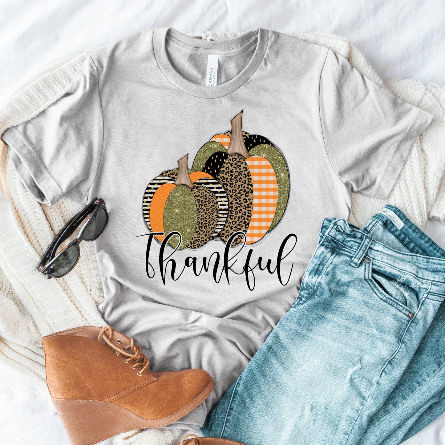 Thankful Pumpkins Tee